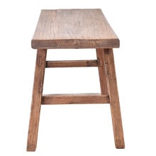 Vivas Reclaimed Elm Wood Bedroom Bench